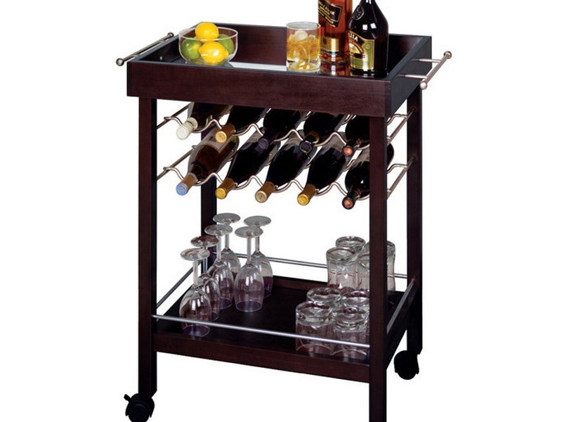 Wooden Bar Cart Plans