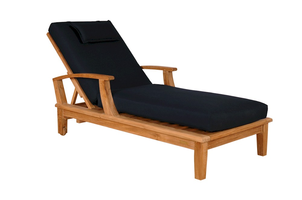 Wooden Chaise Lounge