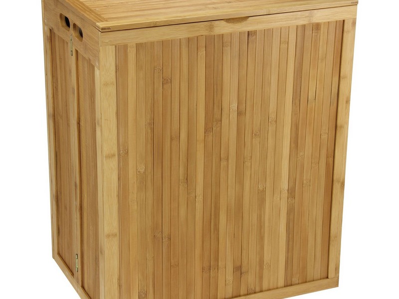 Wooden Laundry Hamper