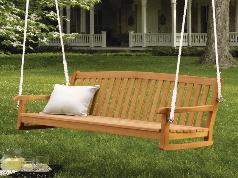 Wooden Porch Swings