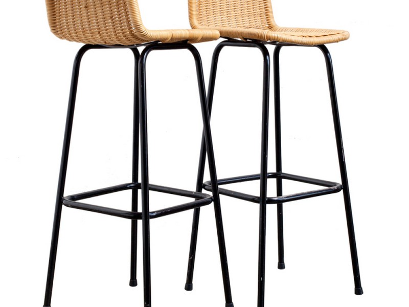 Woven Bar Stools