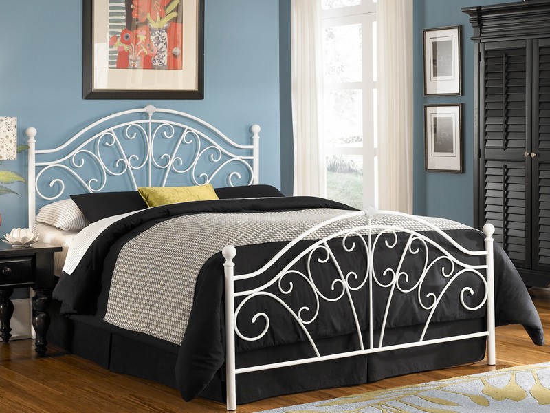 Wrought Iron Queen Headboard