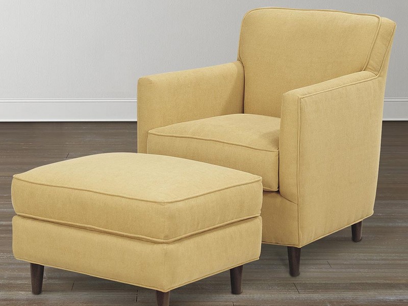 Yellow Accent Chair With Arms