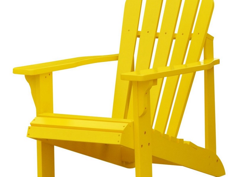 Yellow Adirondack Chair Plastic