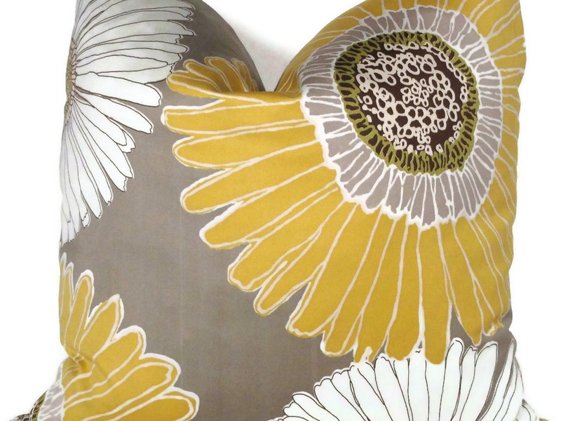 Yellow And Grey Pillows Target