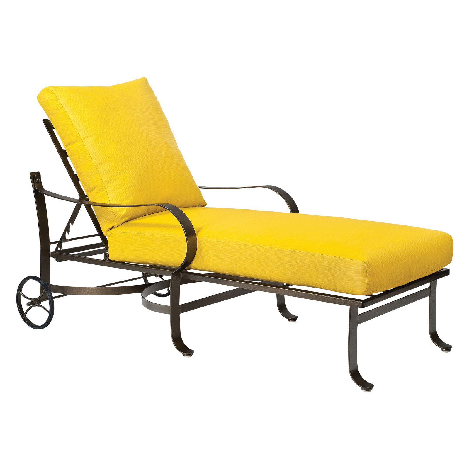 Yellow Chaise Lounge Cushions