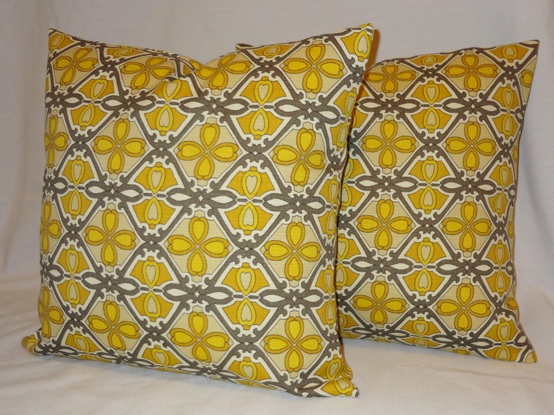 Yellow Outdoor Cushions