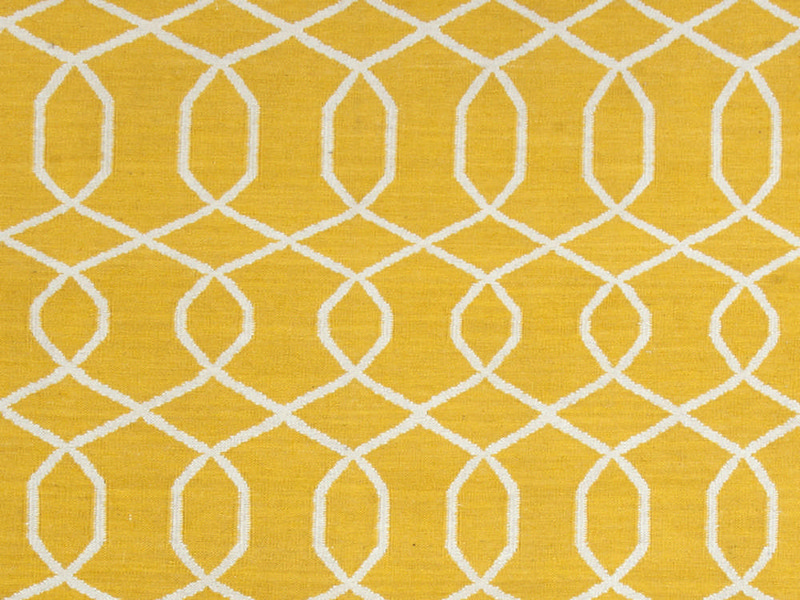 Yellow Runner Rug