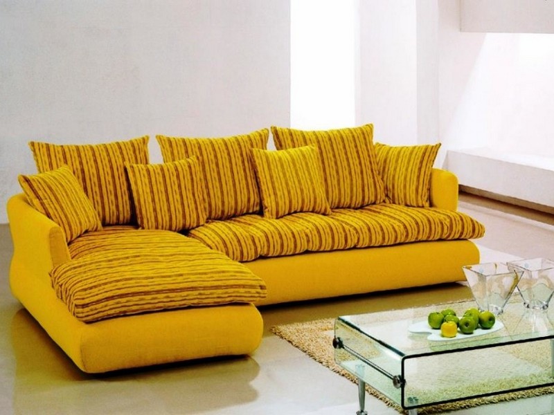 Yellow Sectional Sofa