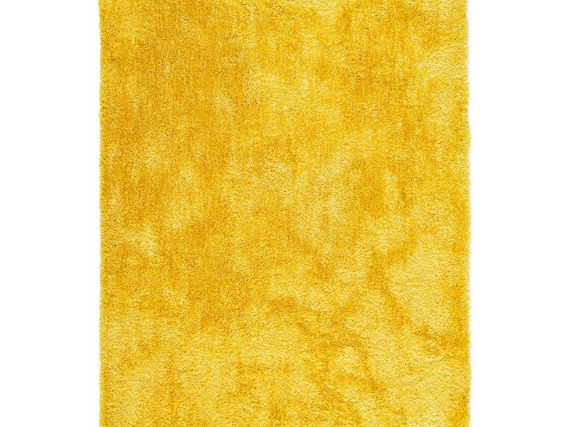 Yellow Shag Rug