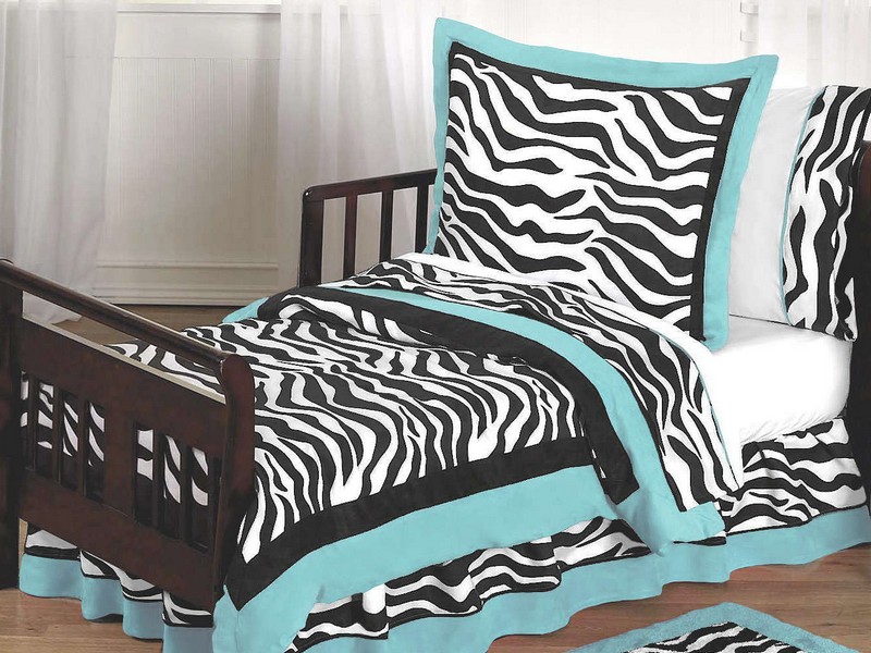 Zebra Print Bed Pillows